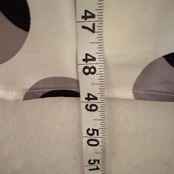 Rotita Sz L Polka Dot Midi Shirt Dress Minimalist Retro Vintage Button Front - Picture 7 of 7